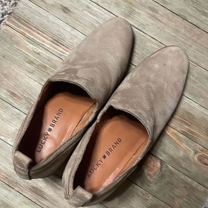 Lucky Brand Leather Ankle Booties